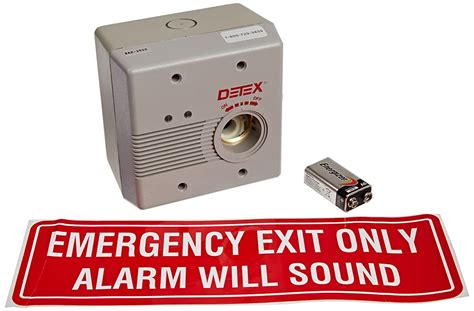 Detex Surface Mounted Ac Dc Powered Door Alarm Household Alarms And