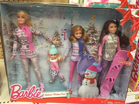 2015 Target Sisters’ Winter Fun Barbie Skipper Stacie