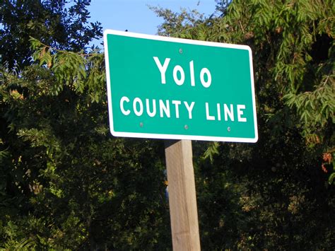 Yolo County Line Yolo County California J Stephen
