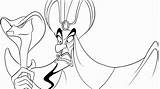 Jafar Aladdin Disney Draw sketch template
