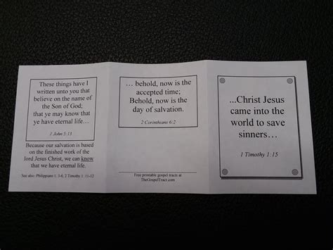 printable gospel tracts  printable templates