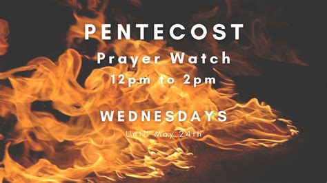 pentecost prayer  jubilee church