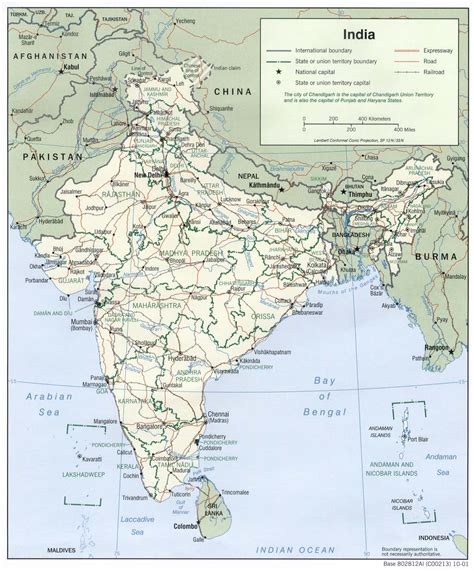 india maps