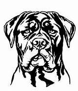 Reproduce Ears Hund Saupacker Hunde Pochoir Mastiff Schablonen Chantourner Plasma sketch template