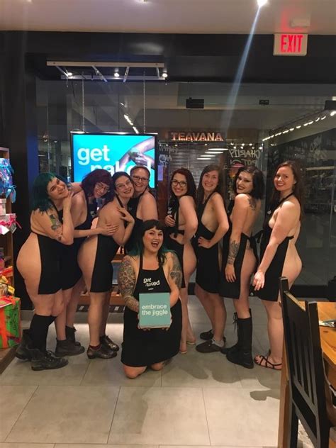 Come To Work Naked Day Lush Store Various Years And Venues 180 Pics 2