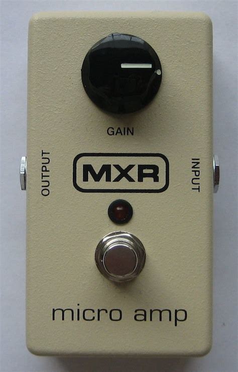 mxr micro amp true bypass modification mike bland
