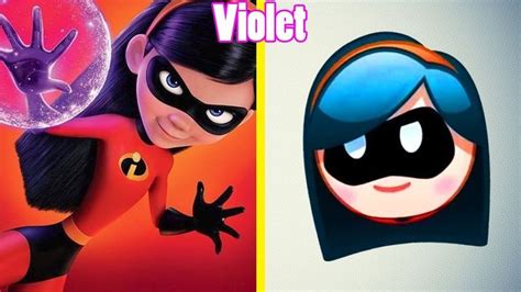 Incredibles 2 Characters As Emojis Incredibles 2 Characters Disney