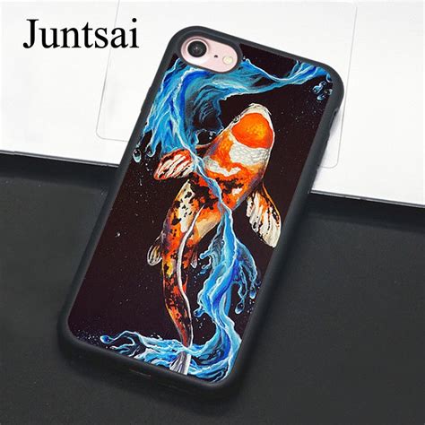 juntsai koi carp fish phone case  iphone