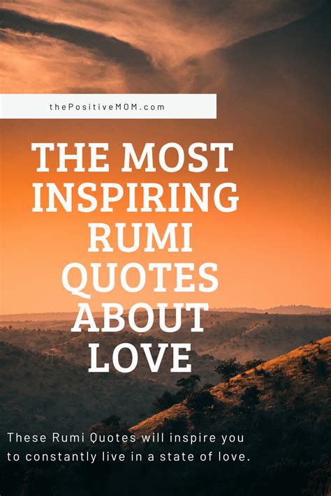inspiring rumi quotes  love  loving