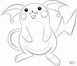 Raichu Alolan Alola Pokémon Malvorlagen Supercoloring Gerbil Greatestcoloringbook Lineart Vulpix Eevee Pichu Encequiconcerne Stampare Kategorien sketch template