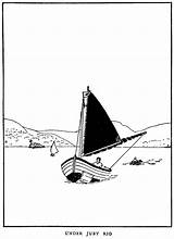 Arthur Ransome Drawings Show Tiller Swallow John Taken Second Shows Drawing Book Swallows Amazons Rig Jury Ransom Series sketch template
