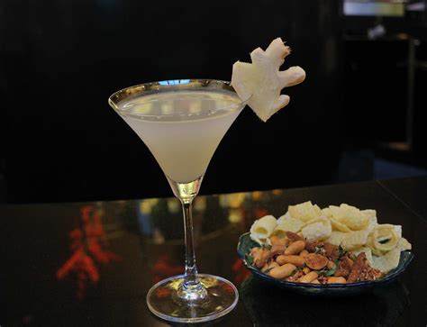 diplomat bar conrad bangkok ginger martini bar snacks flickr