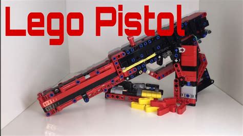 lego pistol tutorial  working instructions youtube