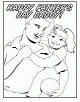 Fathers Coloring Kids Pages Cards Color Printable Father Comments Books sketch template