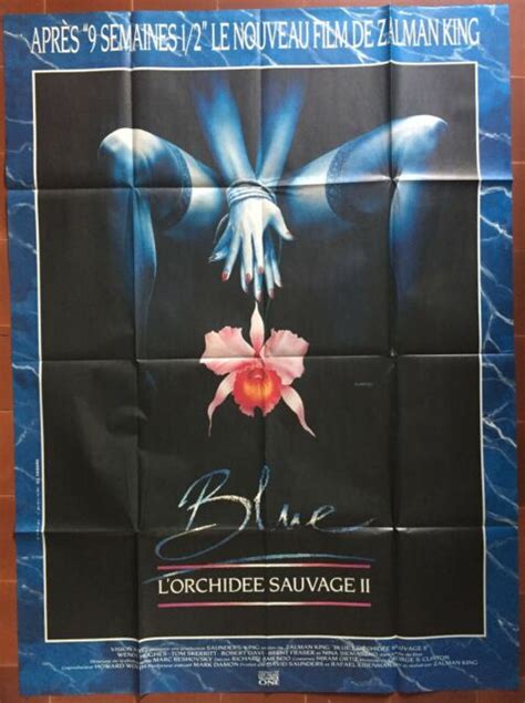 Poster Blue L Orchid Wild 2 Wild Orchid Ii Nina Siemaszko 47 3 16x63in