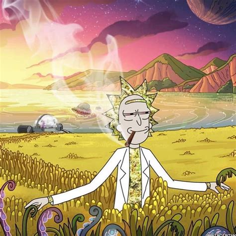 weed rick  morty background rick  morty smoking weed wallpapers
