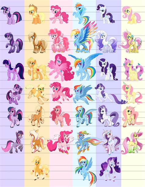 pony  characters