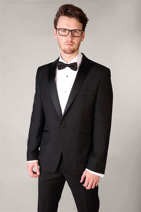 classic black tuxedo tom murphys formal  menswear