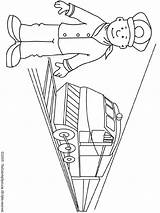 Engineer Railroad Coloring Pages sketch template
