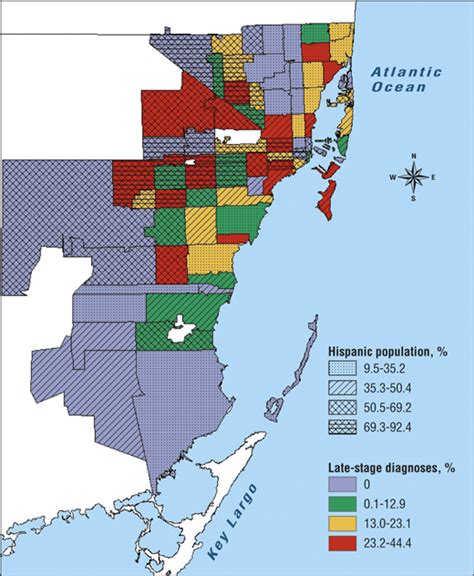 Geographic Distribution Of Melanoma In Miami–dade County Florida