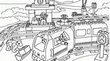 Lego Coloring Pages Train City Printable Kids Airplane Duplo Colouring Station Hawk Trains Caboose Getdrawings Drawing Tony Print Firemen Clipart sketch template