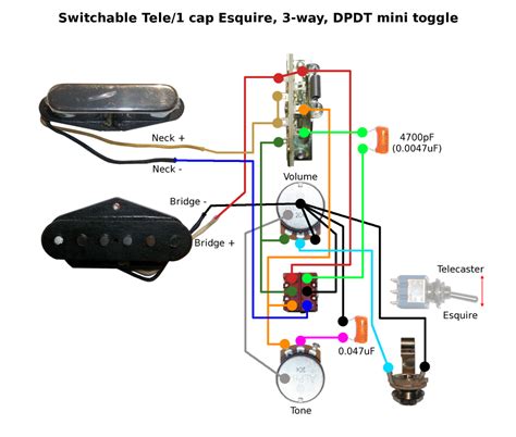 switchable teleesquire wiring