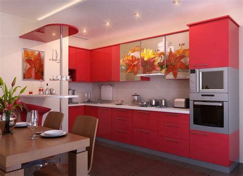 modern red kitchen designs dwell  decor