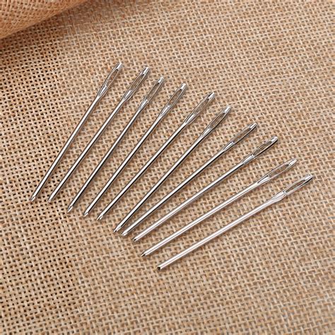pcs large eye embroidery needles set cmcm tapestry darning needle  sewing bees crafts