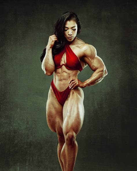 Asian Muscle Girl By Mattemuscle On Deviantart