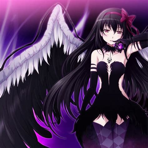 Anime Dark Fallen Angel We Heart It