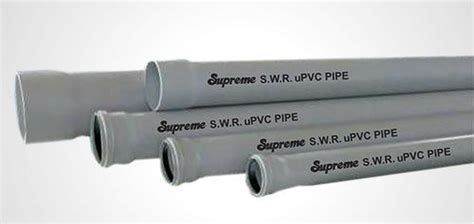 white supreme swr pipes inr 700inr 1 200 piece by prakash sales