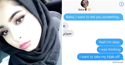 muslim teen asks dad if she could remove her hijab and his response is brilliant bored panda
