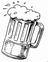 Bierglas Malvorlage Ausmalbild Sonstiges Claufont Beer Mug sketch template