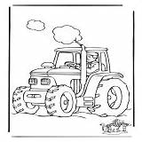 Trekker Kleurplaten Kleurplaat Tracteur Allerlei Diversos Faits Coloriages Schlepper Allerhand Ausmalbilder Litt Hvert Vari Temi Nukleuren Trattore Coloriage Tractoren Traktor sketch template