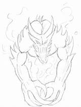 Demon Draw Drawing Demonic Trace Sketch Tracing Mind Over Better Open Make sketch template