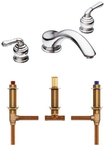 moen   monticello  handle  arc roman tub faucet  valve chrome roman tub