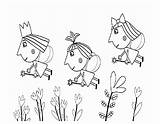 Ben Coloring Pages Holly Kingdom Little Hollys Template Print sketch template