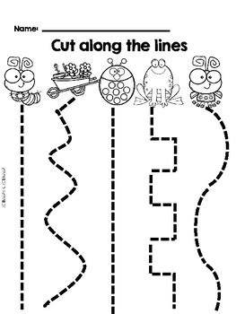 spring preschool worksheets  scribbles  scrabble tpt
