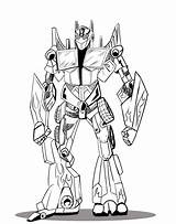 Optimus Prime Colorare Artstation sketch template