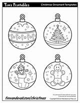 Ornament Christmas Printable Templates Paper Ornaments Patterns Template Decorations Kids Coloring Printables Crafts Color Pages 크리스마스 Timvandevall Large 장식 Own sketch template