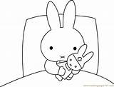 Miffy Coloring Beautiful Pages Coloringpages101 Online sketch template