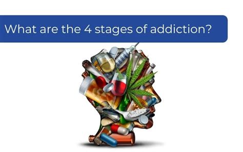 the 4 stages of addiction when does drinking or drug use turn into