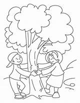 Coloring Arbor Trees Pages Save Tree Kids Drawing Environment Clipart Printable Clip Related Popular sketch template