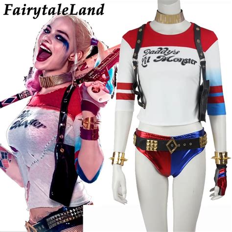 Harley Quinn Costume Adult Harley Quinn Suicide Squad Cosplay Costume