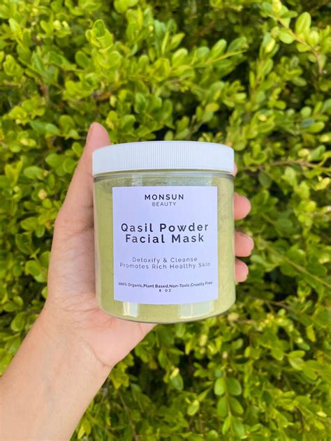 qasil organics  pure qasil leaf powder jar organic etsy