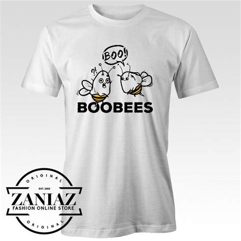 Boobees Boo Bees T Shirt Halloween Shirt Unisex Fashion Graphic