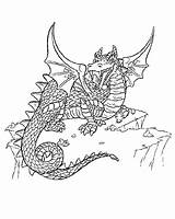 Coloring Pages Dragons Dragon Popular sketch template