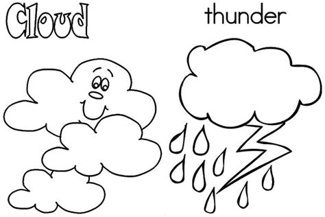weather coloring pages  coloring pages  kids coloring pages