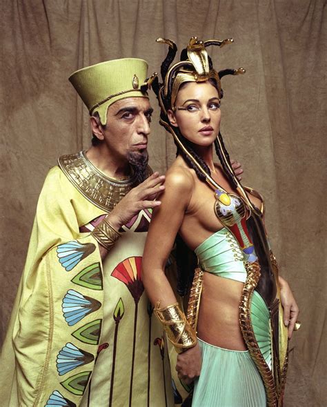 celebrities movies and games monica bellucci as cleopatra asterix