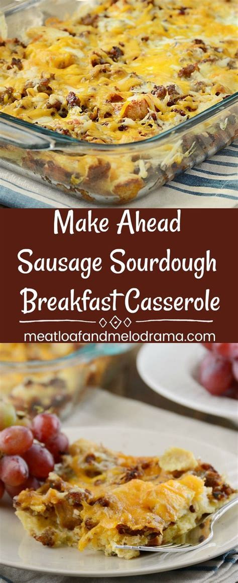 sausage sourdough breakfast casserole recipe breakfast